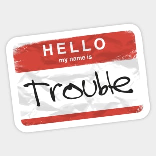 Name Tag Sticker